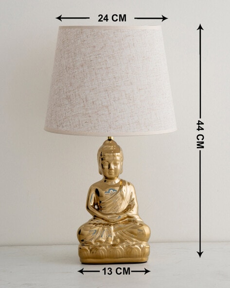 ceramic buddha lamp