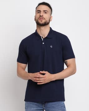 cantabil Logo Embroidered Cotton Polo T-shirt-picture-43