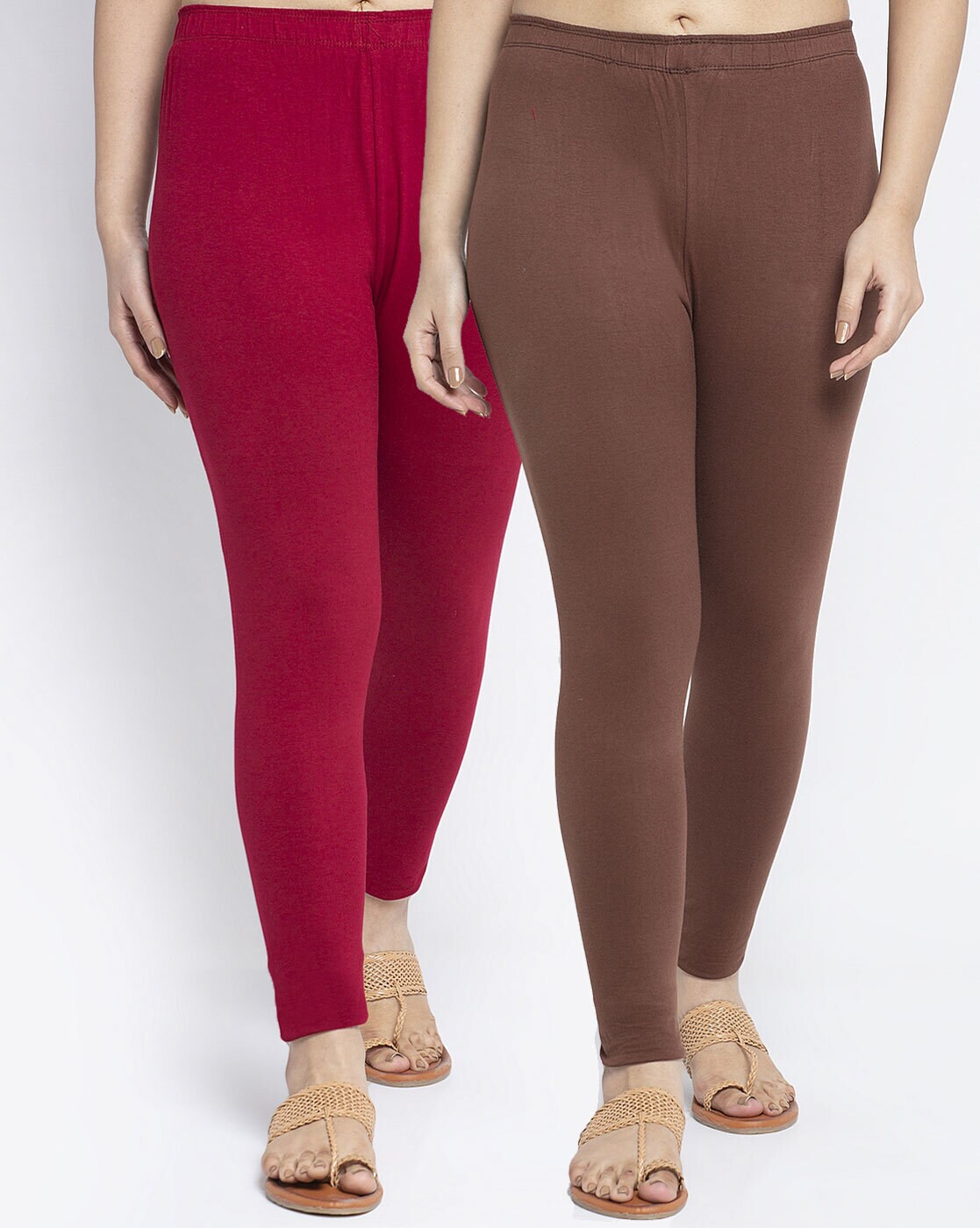 Buy Pink Leggings for Women by HOLLA Online | Ajio.com
