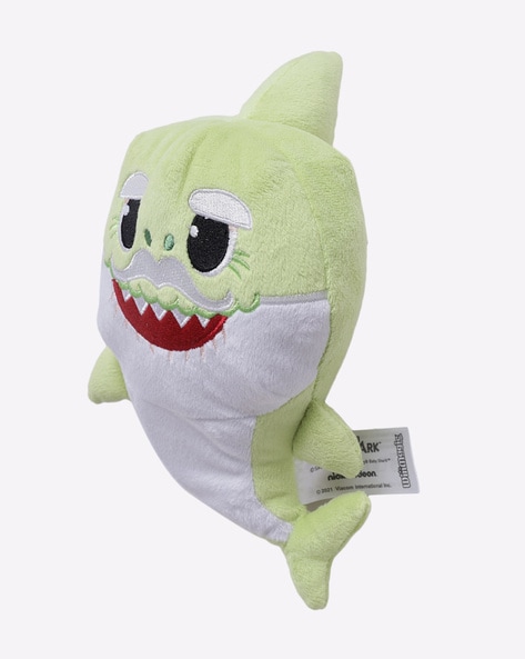 Singing baby deals shark plush