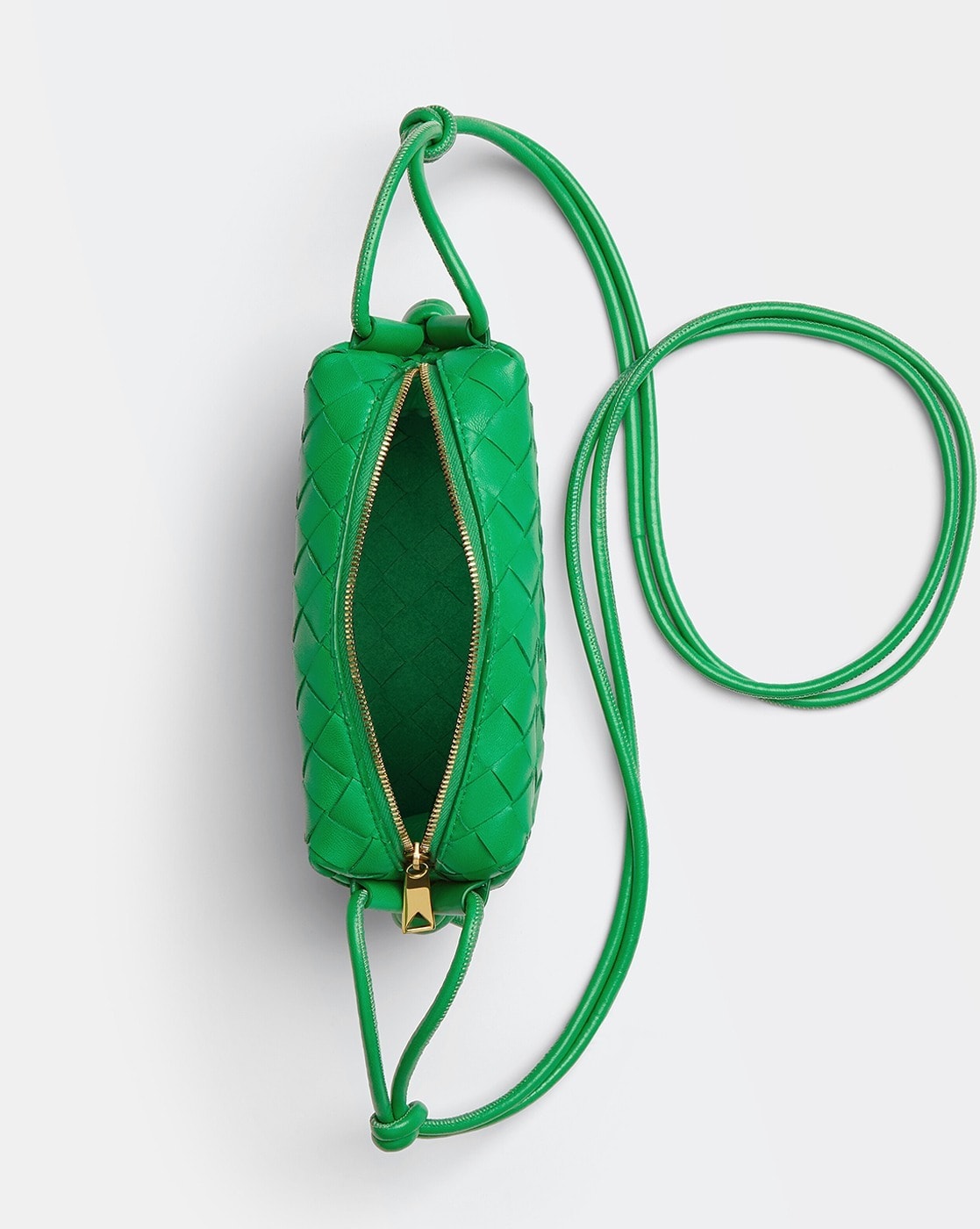 Bottega Veneta green bag mini loop bag green, Current