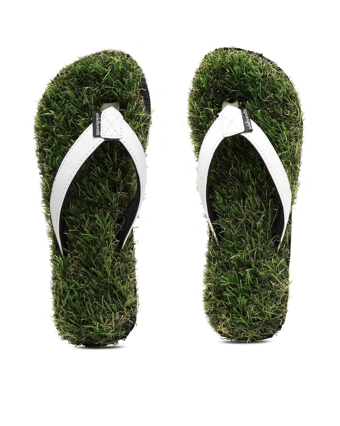 Mens Sandals Artificial Grass Flip Flops Buy Green Flip Flop