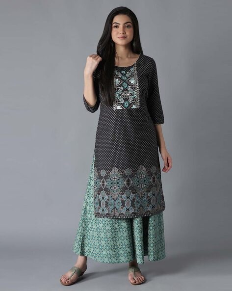 Buy Cream Kurta Suit Sets for Women by Rangita Online | Ajio.com