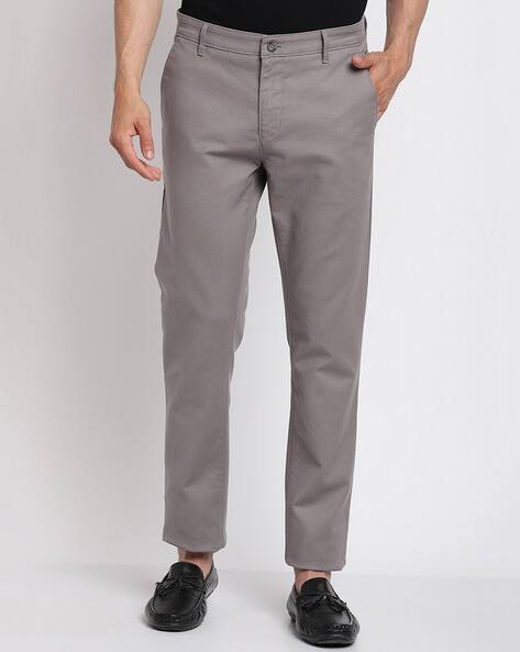 Buy Grey Trousers \u0026 Pants for Men by 