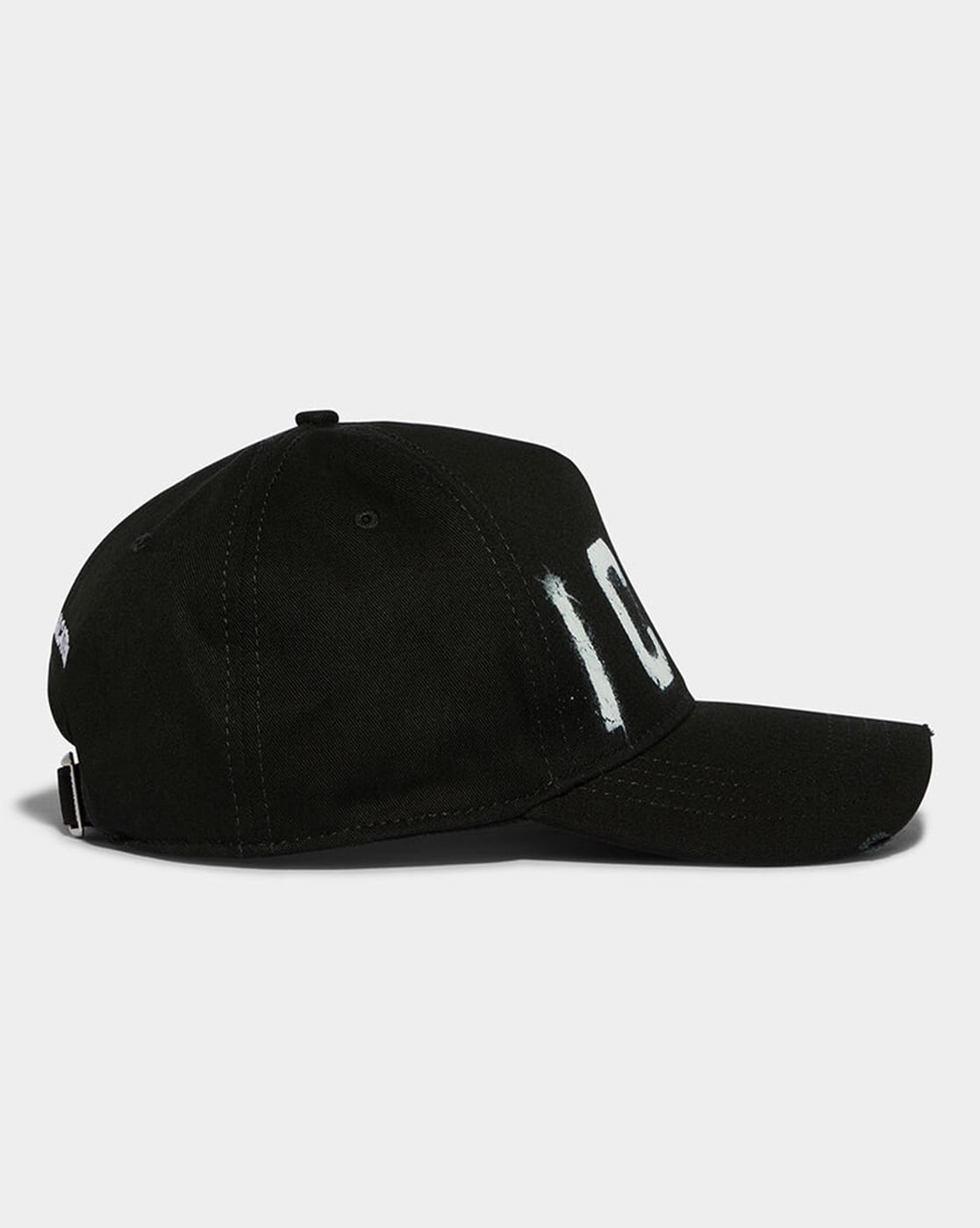 Buy Dsquared2 Icon Spray Baseball Cap | Black Color Men | AJIO LUXE