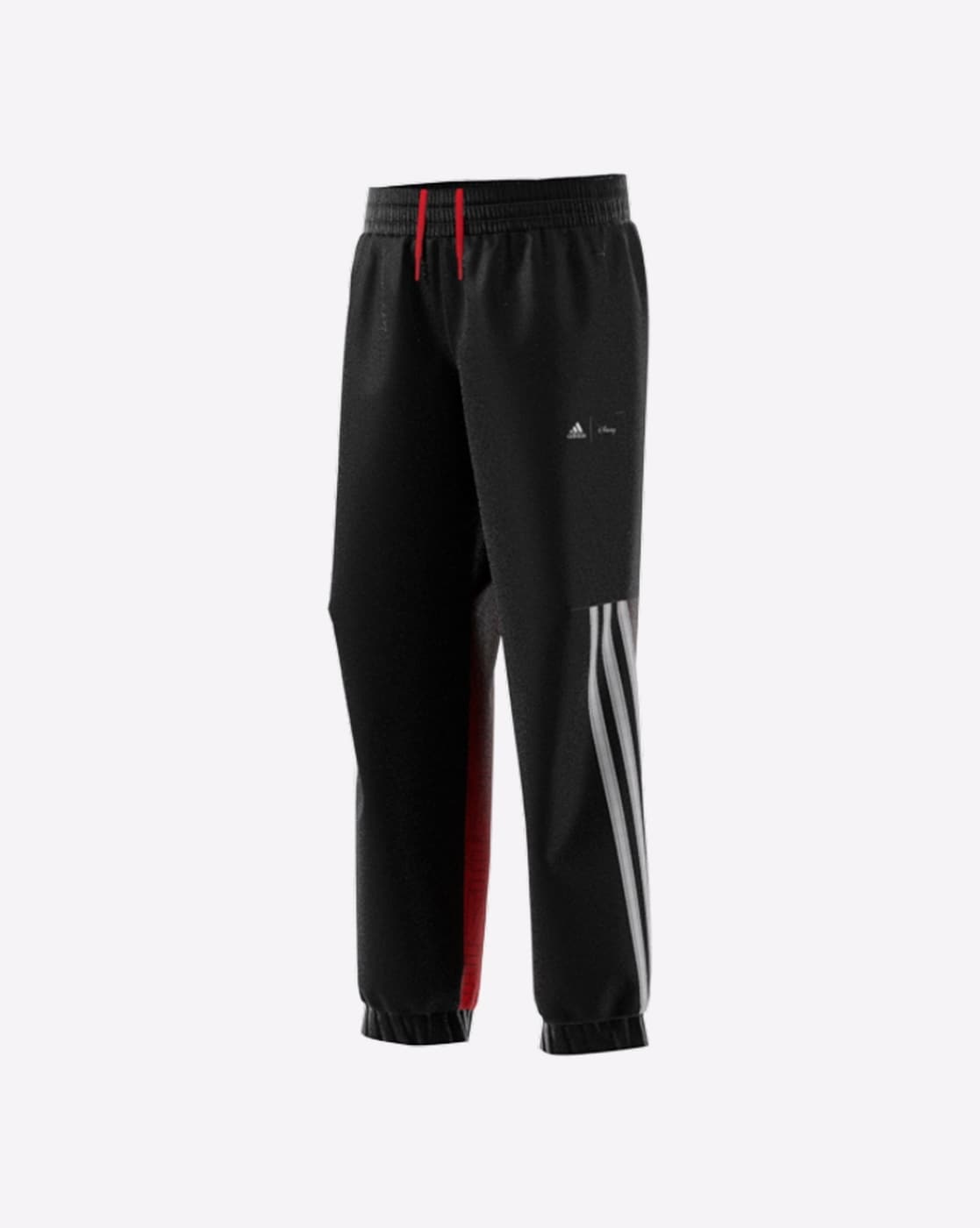 Black and red adidas tracksuit online bottoms