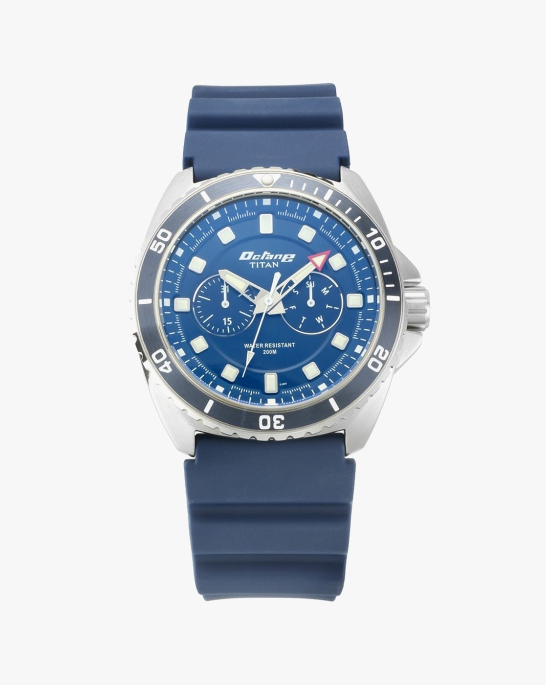 Titan octane blue hot sale dial watch