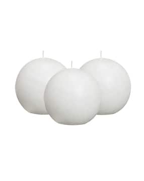 aromaticfables Pack of 3 Vanilla Scented Round Candles-picture-18