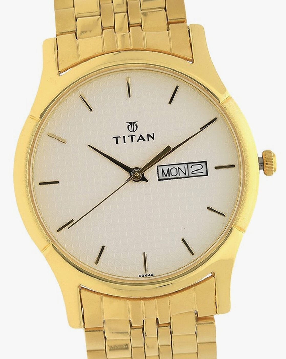 Titan gold watch online price