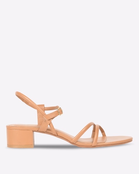 One inch 2025 heel sandals