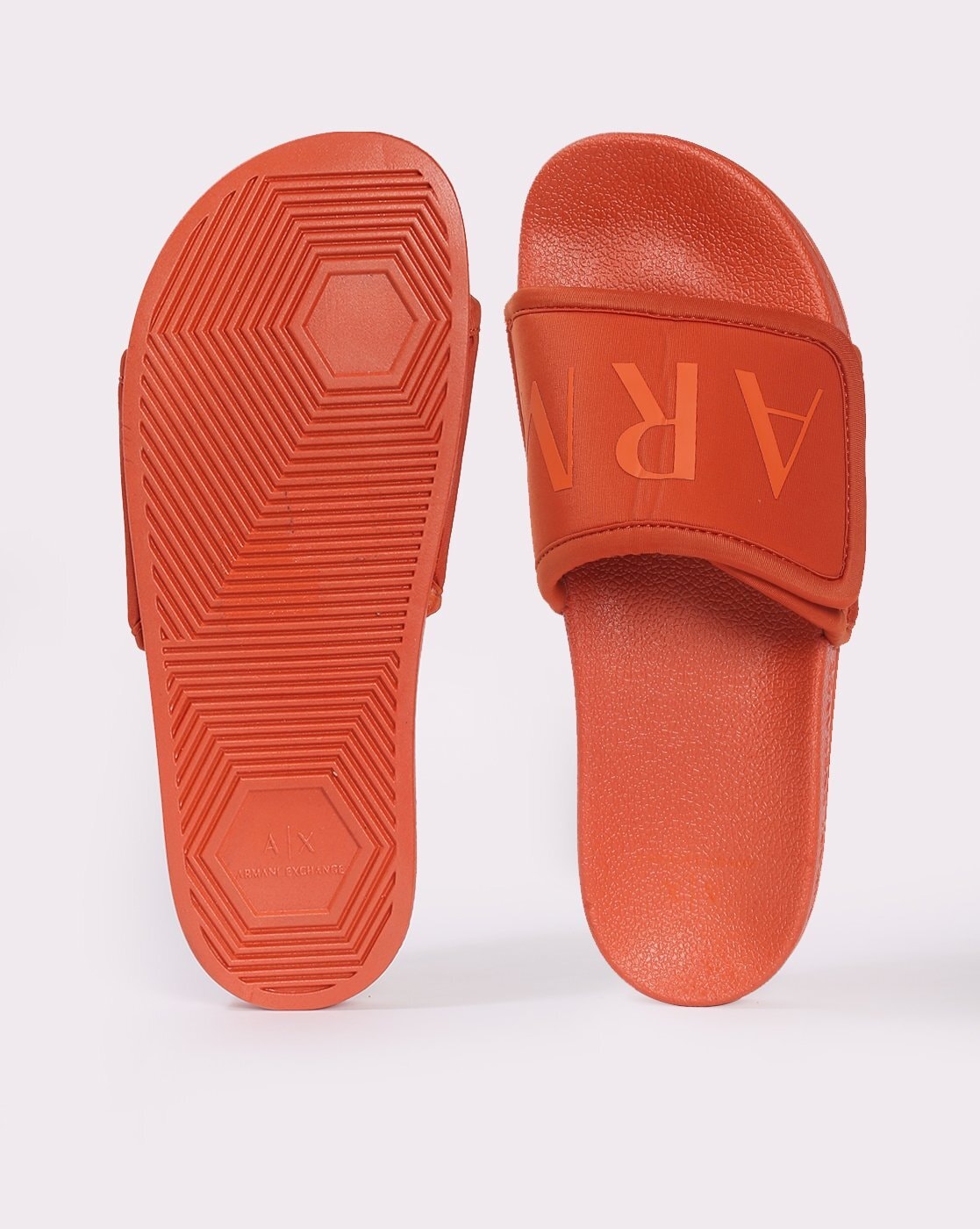 Buy Orange Sandals for Men by ARMANI EXCHANGE Online 