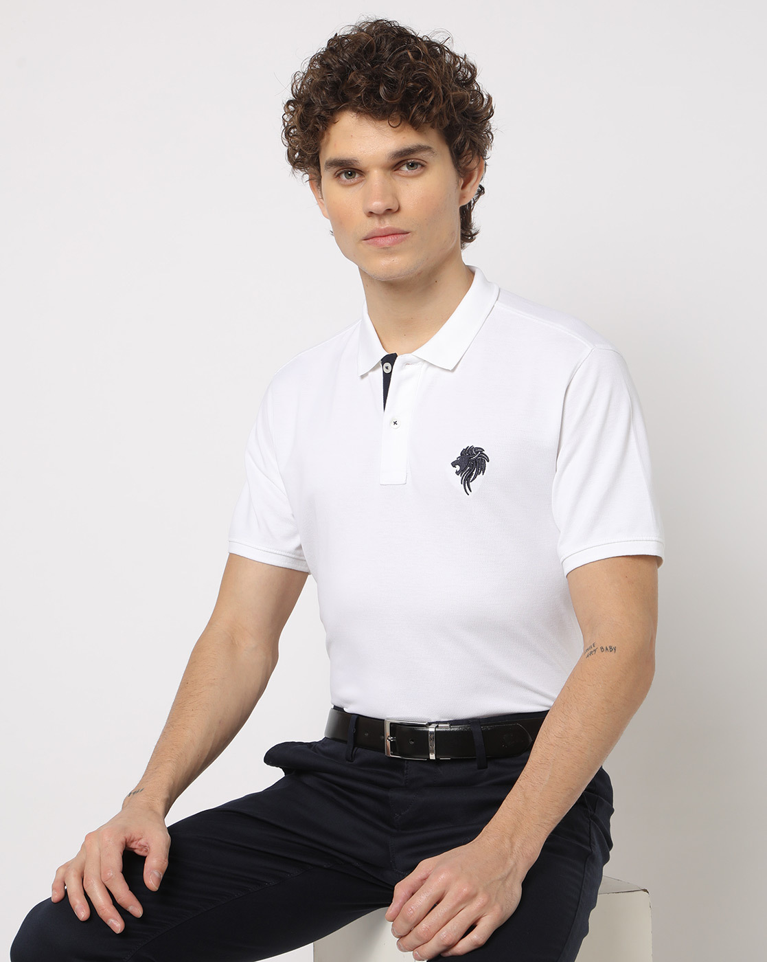Mens Clothing T-shirts Polo shirts Save 30% Polo Ralph Lauren Slim Fit Cotton Polo Shirt With Logo in White for Men 