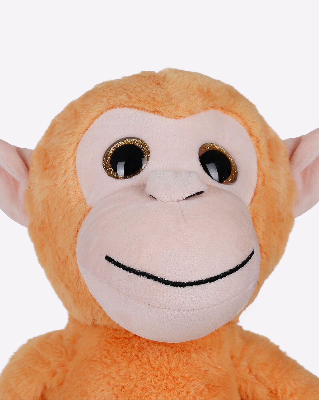 orange monkey stuffed animal