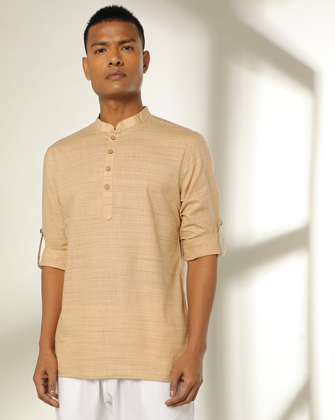 Beige on sale kurta online