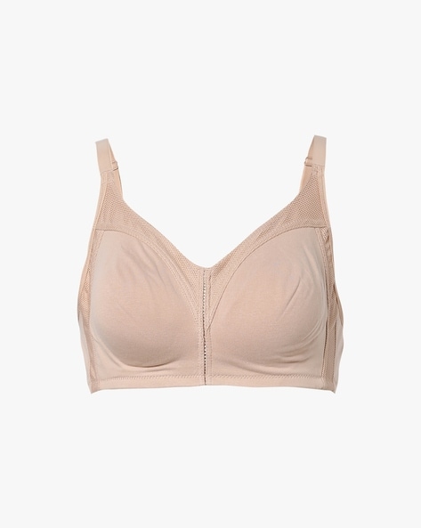 Buy Enamor Padded Non-Wired Full Coverage T-Shirt Bra - Blushing Bride at  Rs.579 online