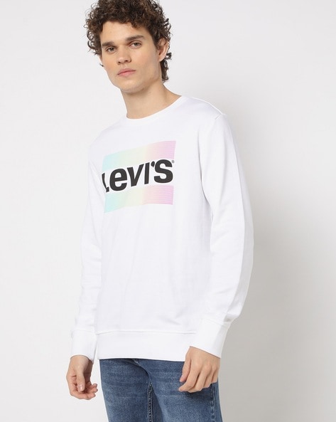 Buy White Sweatshirt & Hoodies for Men by LEVIS Online 