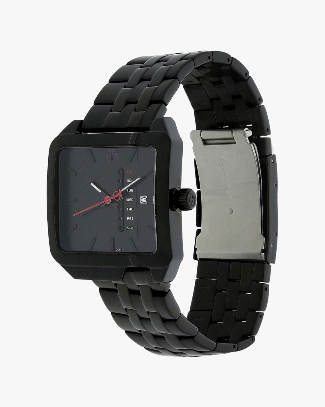 Titan watch square discount shape