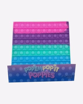 poppit Popit Big Square Silicon Pestal Anxiety Toy-picture-46