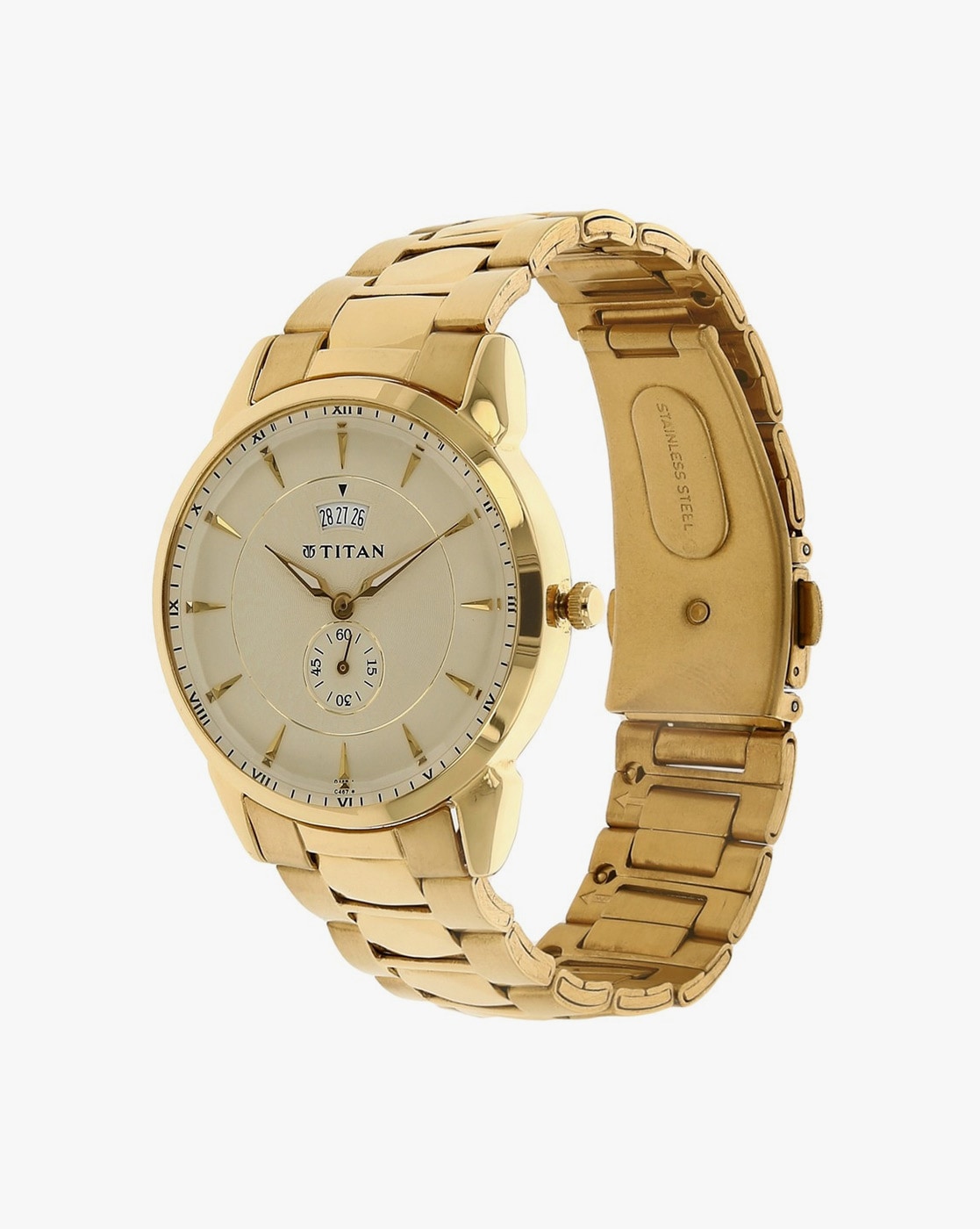 Buy Gold Watches for Men by TITAN Online Ajio