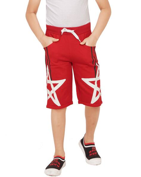 Buy Red Shorts \u0026 3/4ths for Boys by 