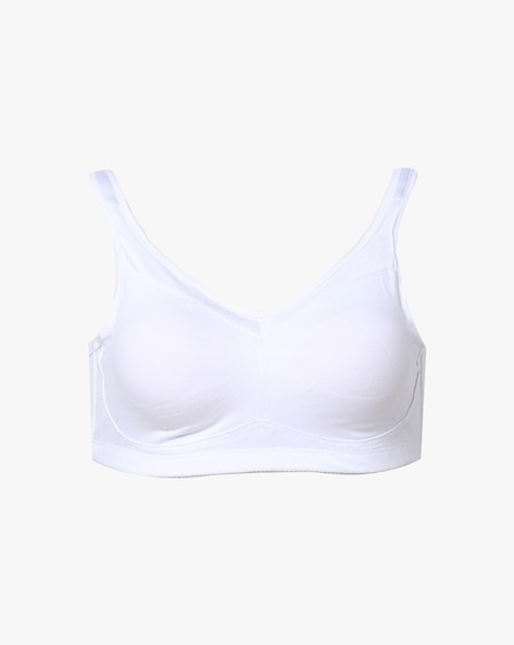 Buy Aulevate Women Full Coverage Non Padded Bra (White) Online at Best  Prices in India - JioMart.