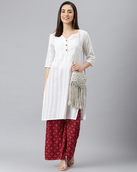 Solid Palazzos Price in India