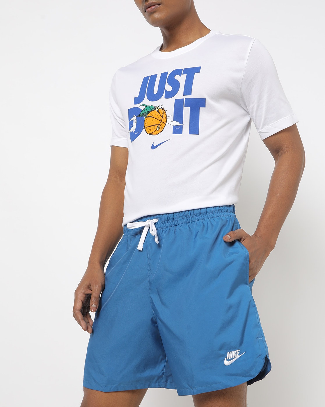 Buy Blue Shorts & 3/4ths for Men by NIKE Online