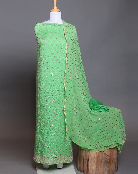 Indian Unstitched Dress Material Price in India