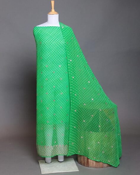 Printed Unstitched Dress Material Price in India