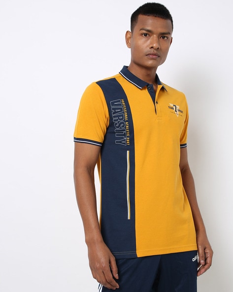 Buy Mustard Yellow Tshirts for Men by Teamspirit Online