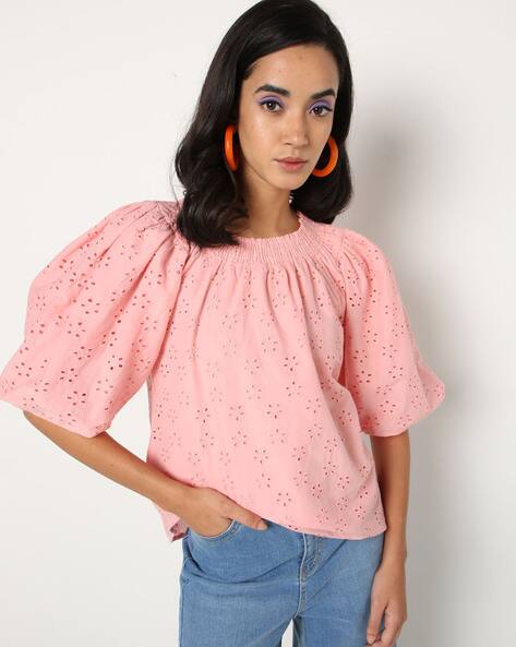 Project Eve Loose Fit Perforated Top