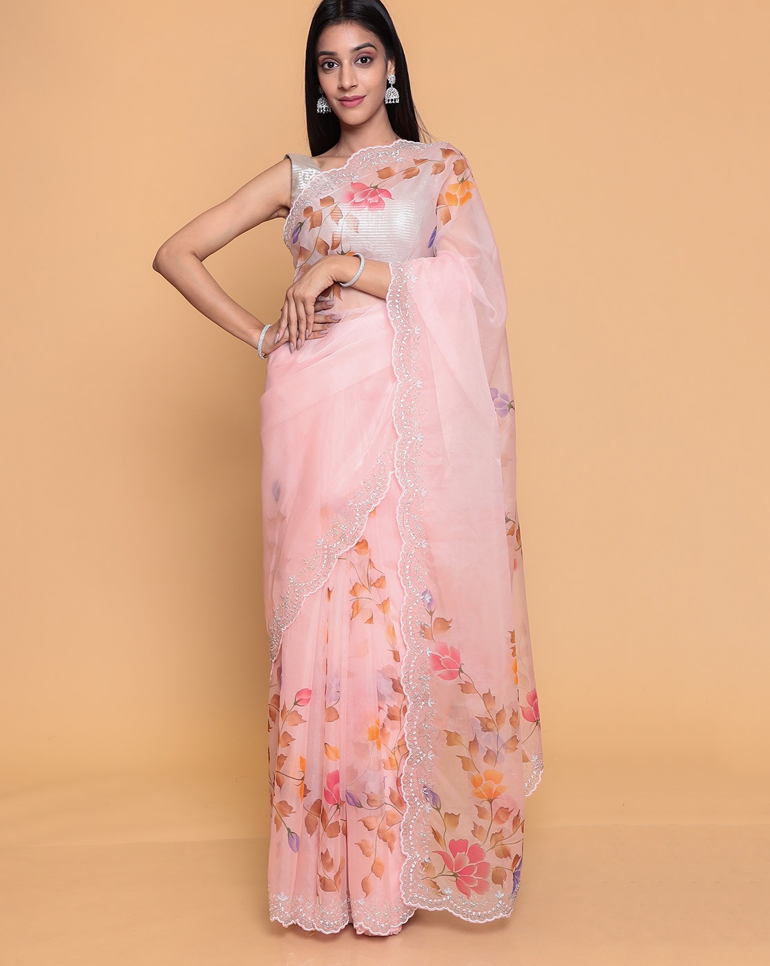 Buy White Sarees for Women by Kalki Fashion Online | Ajio.com