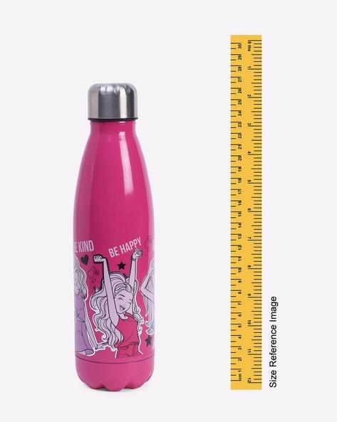 Barbie steel water online bottle