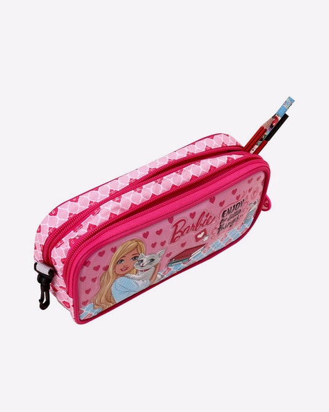 x Barbie® faux leather shoulder bag in pink - Monnalisa | Mytheresa