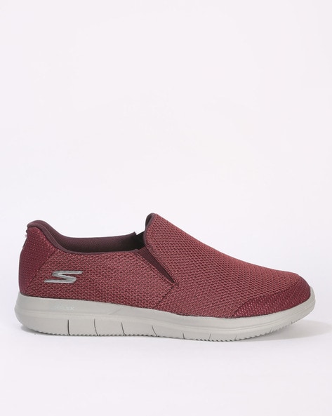 Buy Burgundy Sports Shoes for Men by Skechers Online