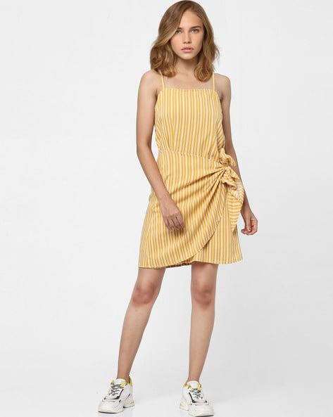 Forever 21 best sale yellow striped dress