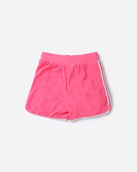 Pink shorts 2025 for girls