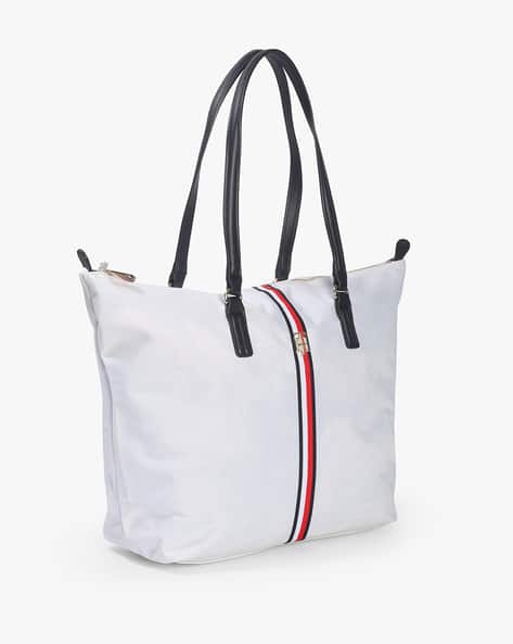 TOMMY HILFIGER Tote Bag with Brand Stripes