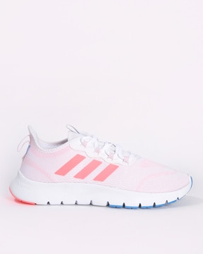 adidas pink and teal shoes