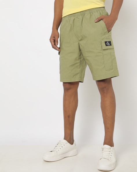 Buy Green Shorts & 3/4ths for Men by Calvin Klein Jeans Online 