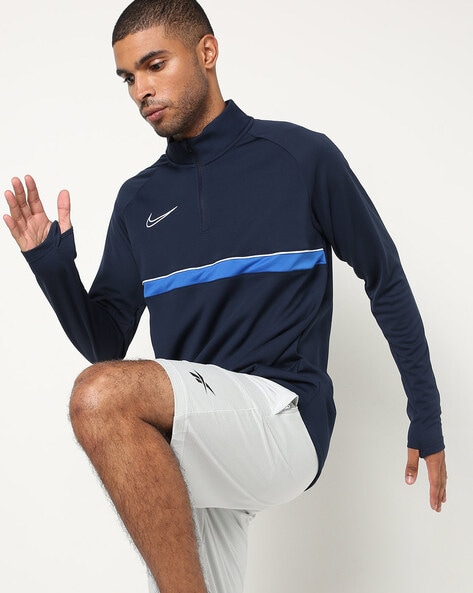 high neck t shirt nike