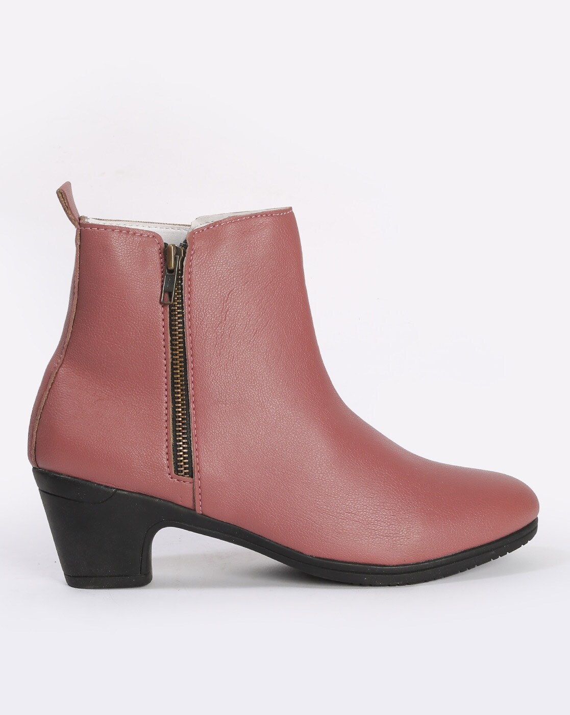 pink slip on boots