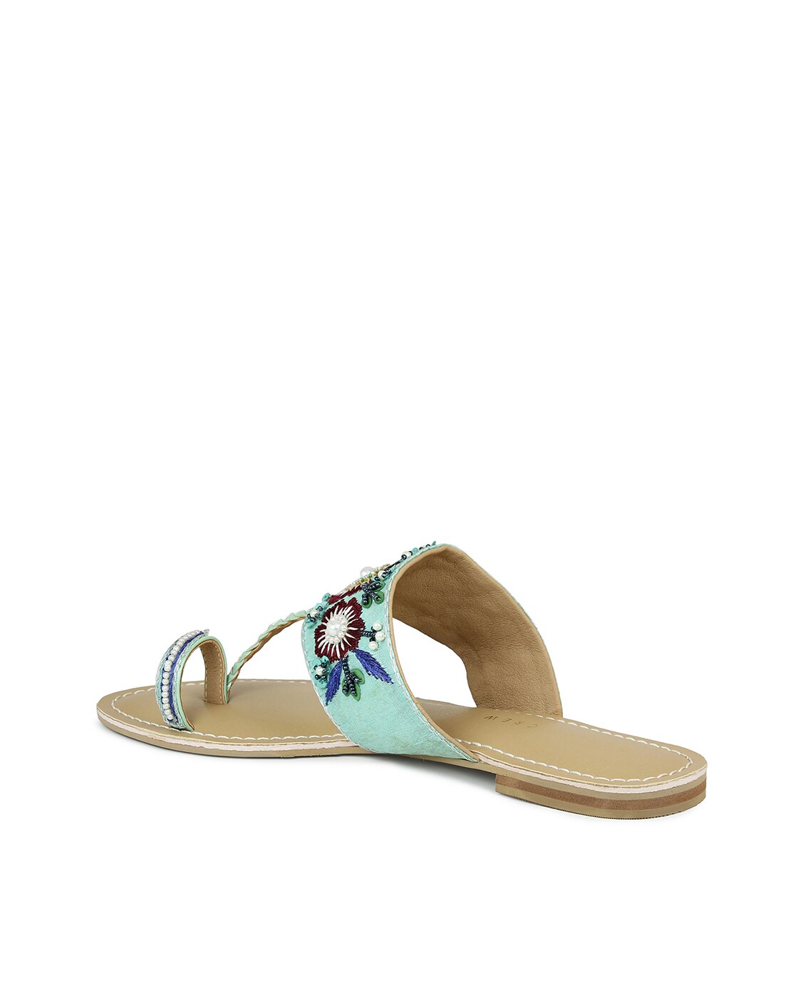 Turquoise Slippers/ Turquoise shoes /Western slippers/Cowgirls style s –  Sheissarashop