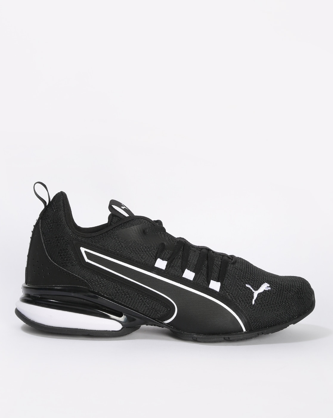 Puma axelion clearance black and white