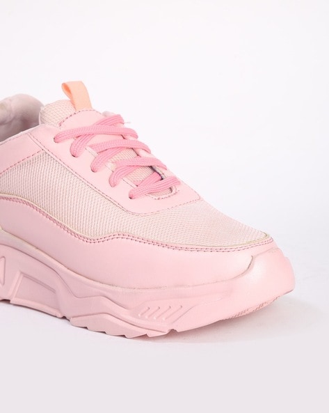 Light pink cheap womens sneakers