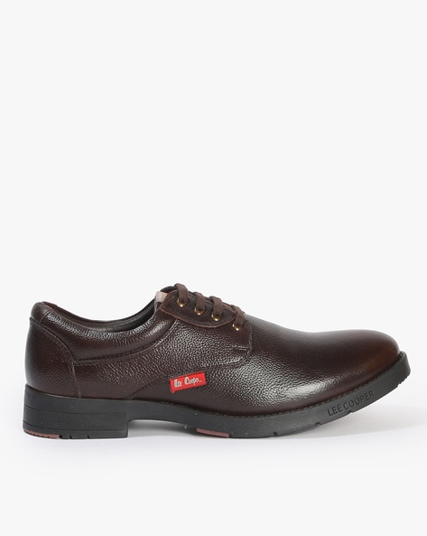 Lee Cooper Round-Toe Lace-Up Shoes