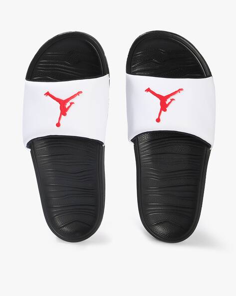 jordan slides all black