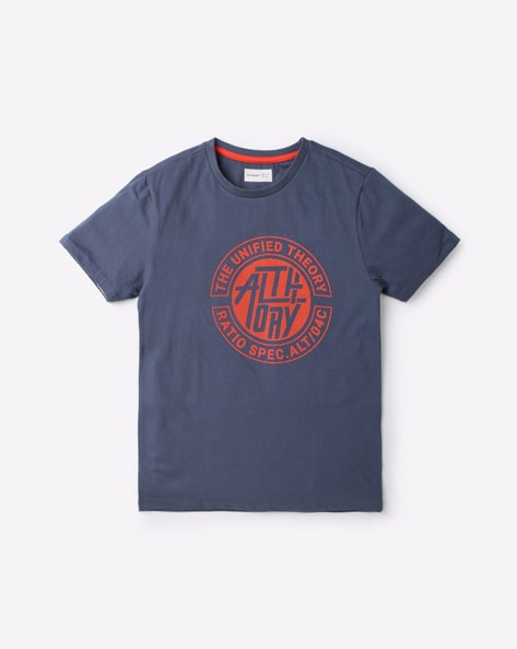 Buy Blue Tshirts for Boys by ALTHEORY Online Ajio