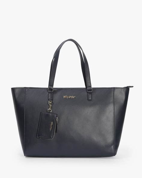 black tote bag tommy hilfiger