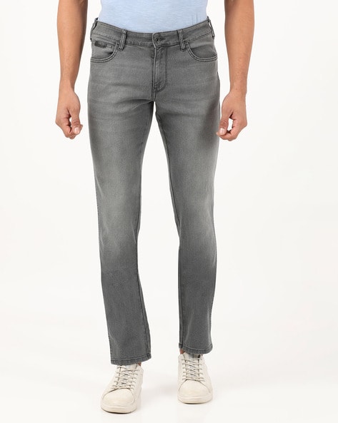 Buy Grey Jeans for Men by Wrangler Online 